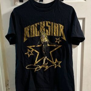 Gold Rockstar Graphic Tee